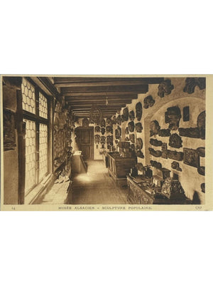 Strasbourg – Musée Alsacien, sculpture populaire – carte n° 14