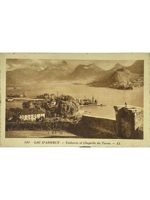 Talloires – Lac d'Annecy et chapelle du Toron – CPA n°151