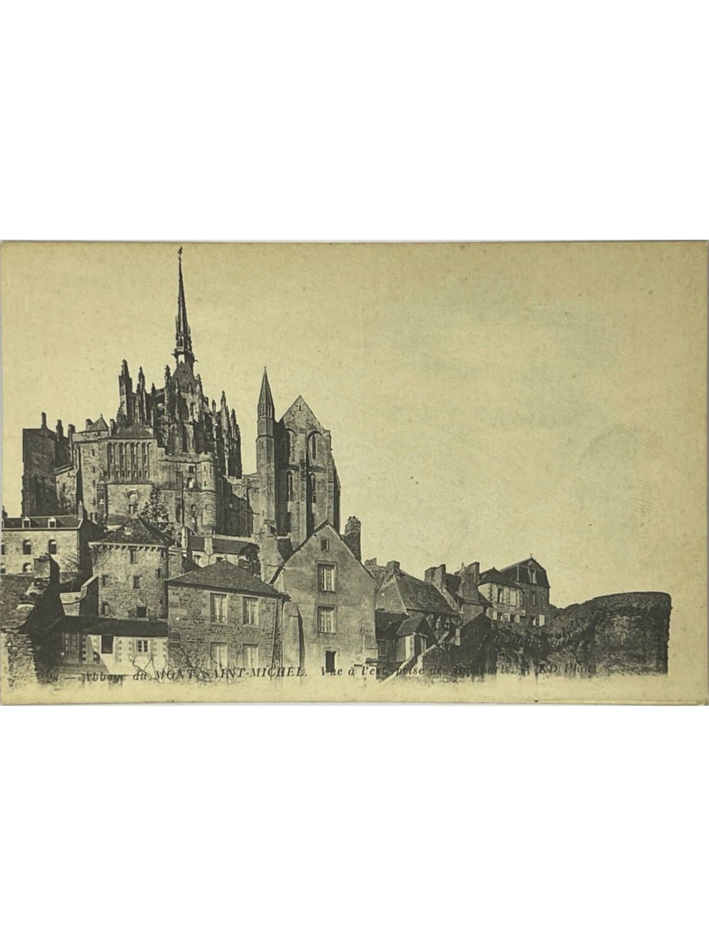 Recto de la carte postale