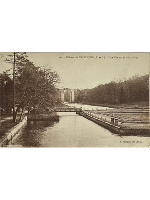 CPA Maintenon – Château et pièce d'eau – Eure-et-Loir – G. Foucault n°149