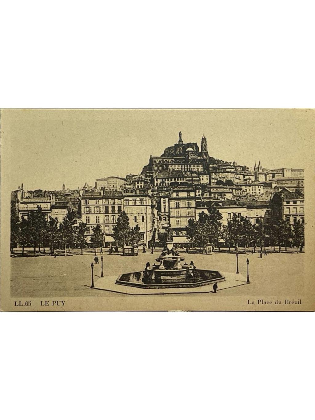 Recto de la carte postale