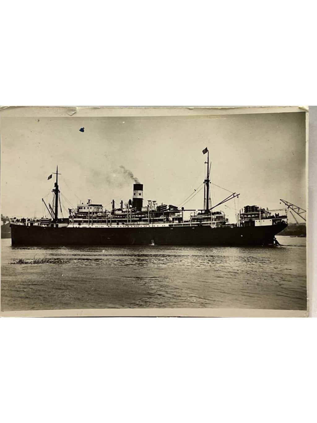 Recto de la carte postale