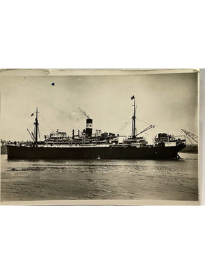 Carte postale – Paquebot Cap St-Jacques – Chargeurs Réunis – carte photo ancienne