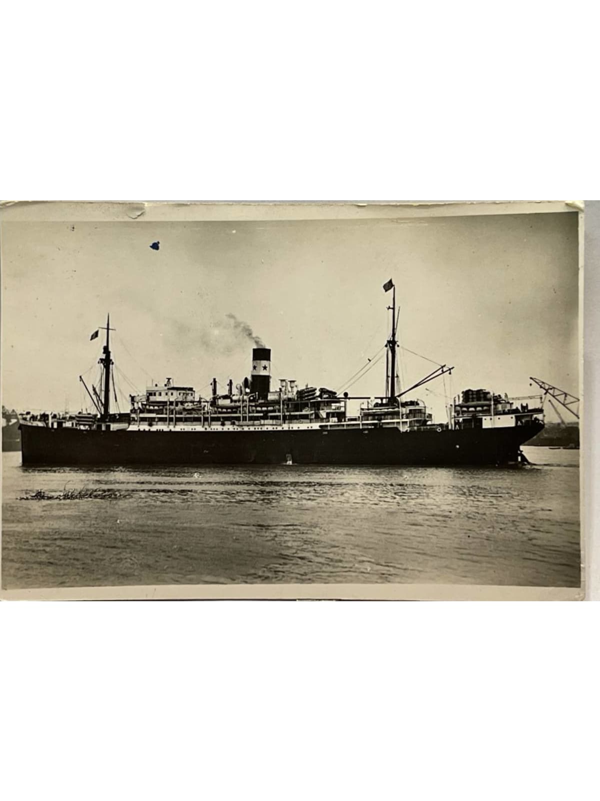 Recto de la carte postale