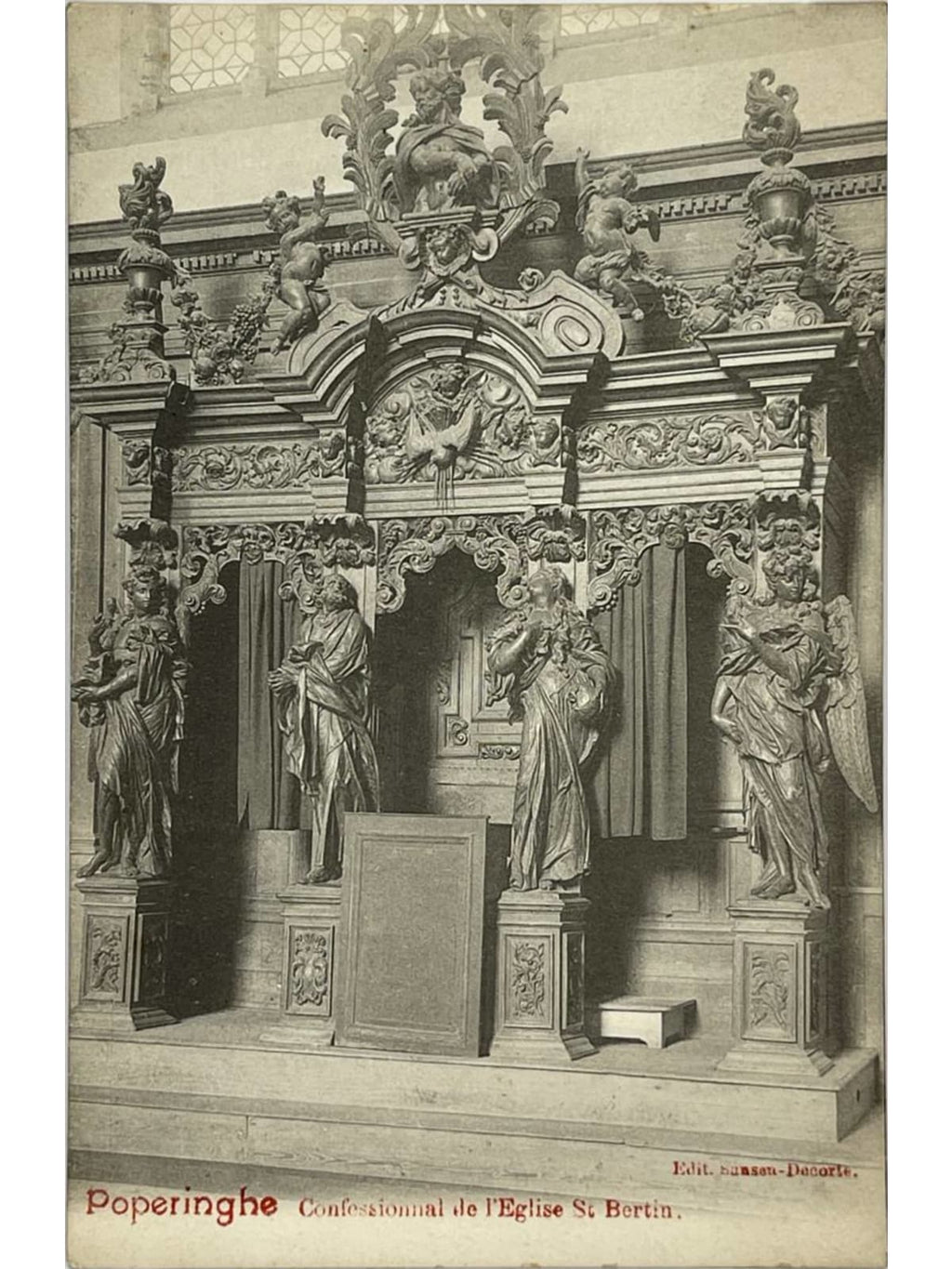 Recto de la carte postale