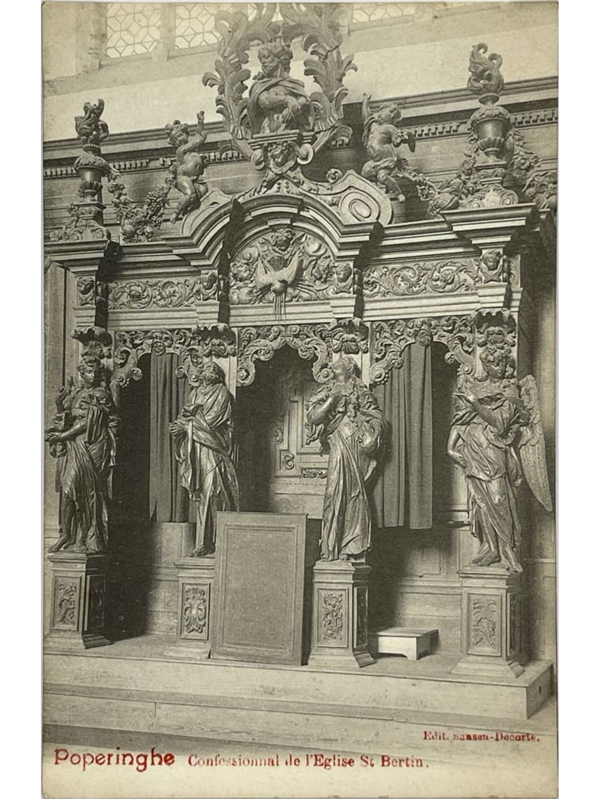 Recto de la carte postale