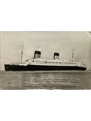 Carte postale – Paquebot Liberté – Compagnie Générale Transatlantique – French Line