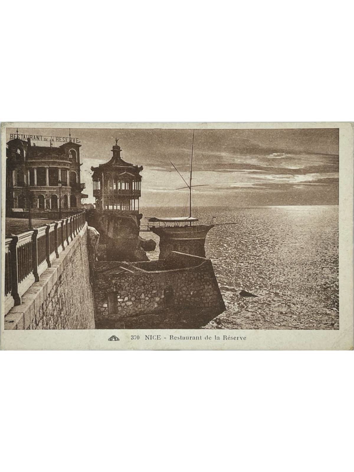 Recto de la carte postale