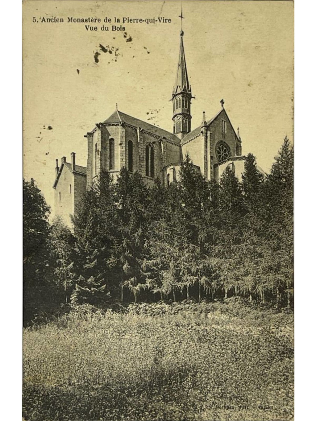 Recto de la carte postale