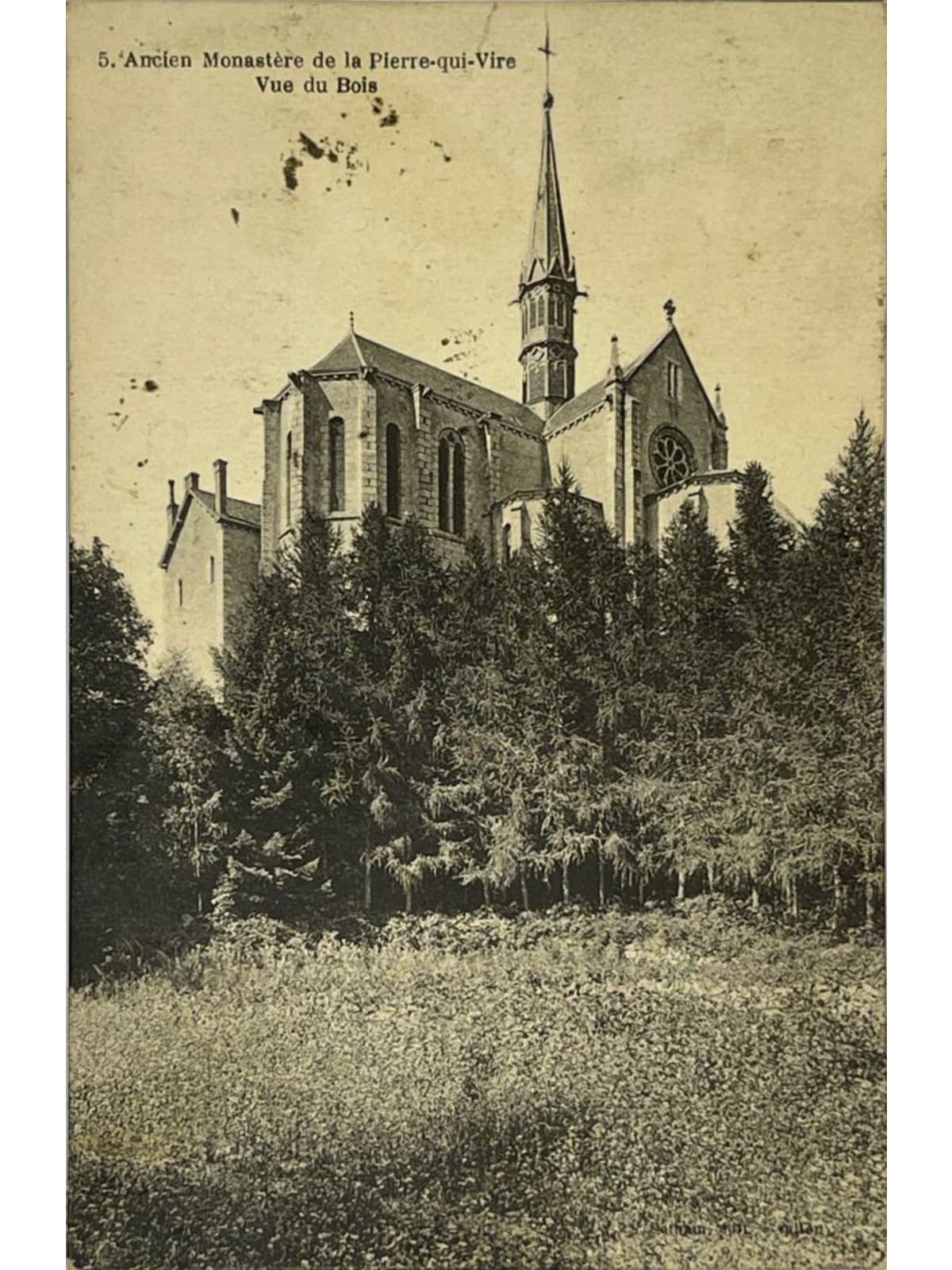 Recto de la carte postale