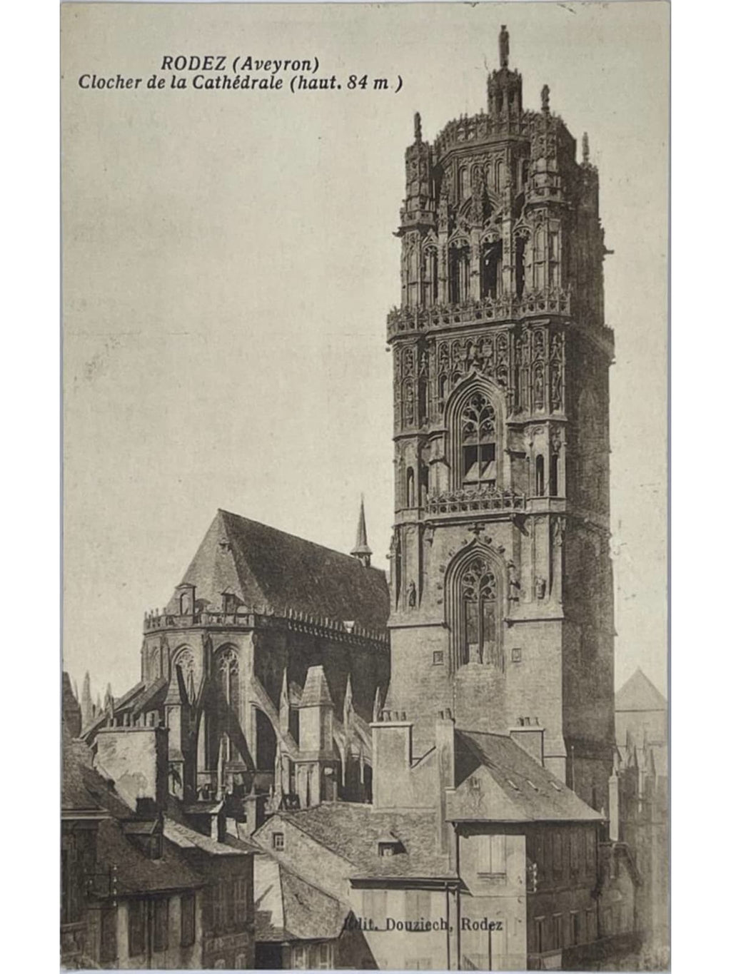 Recto de la carte postale