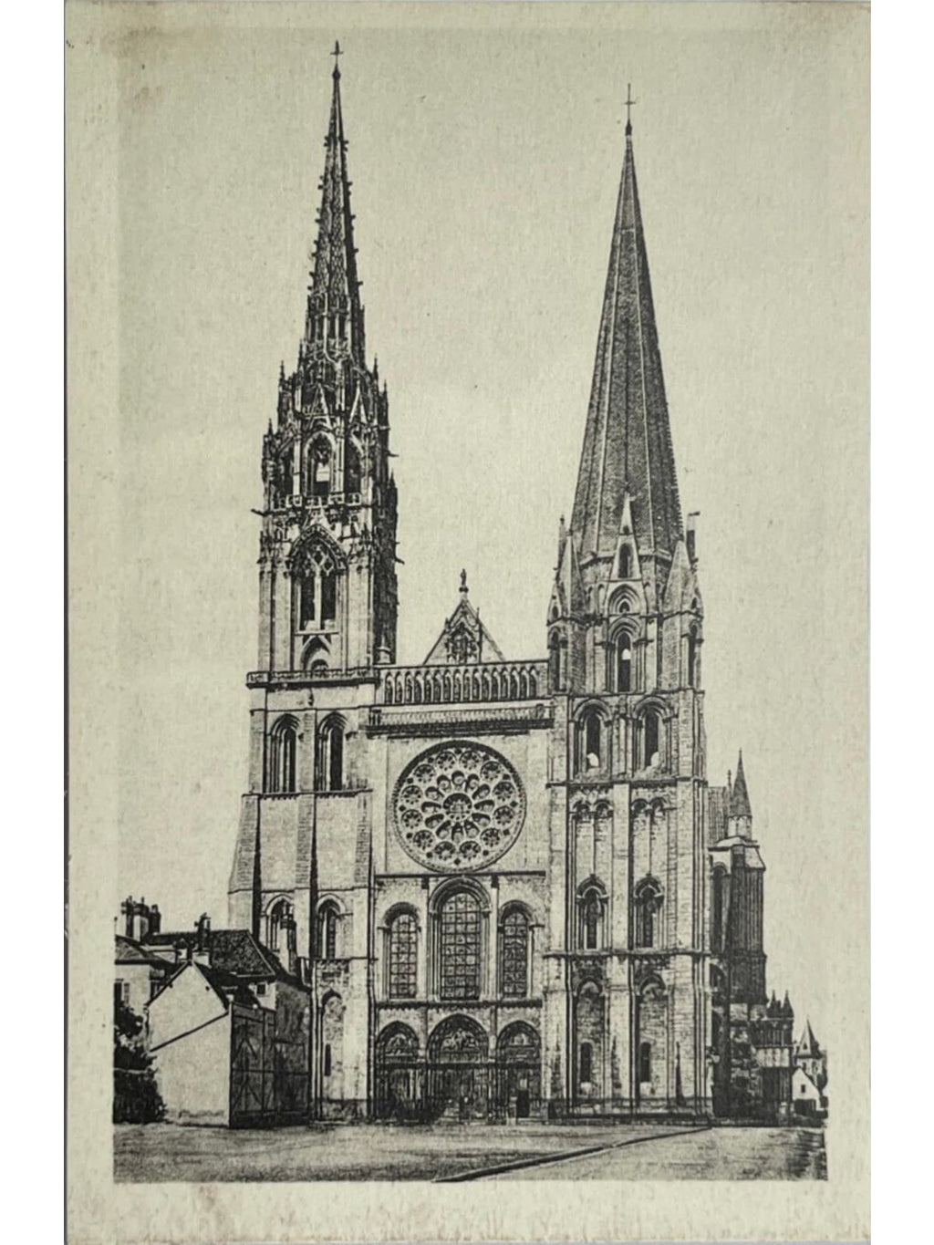 Recto de la carte postale