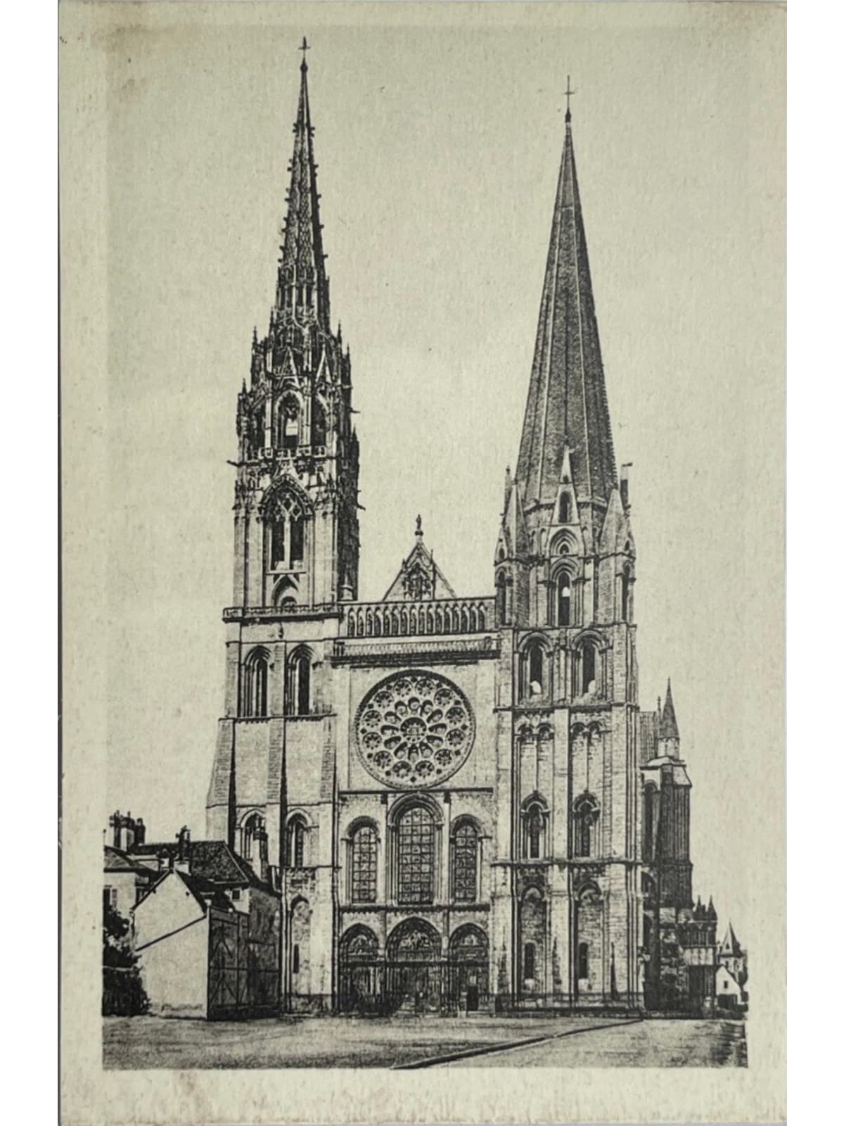 Recto de la carte postale