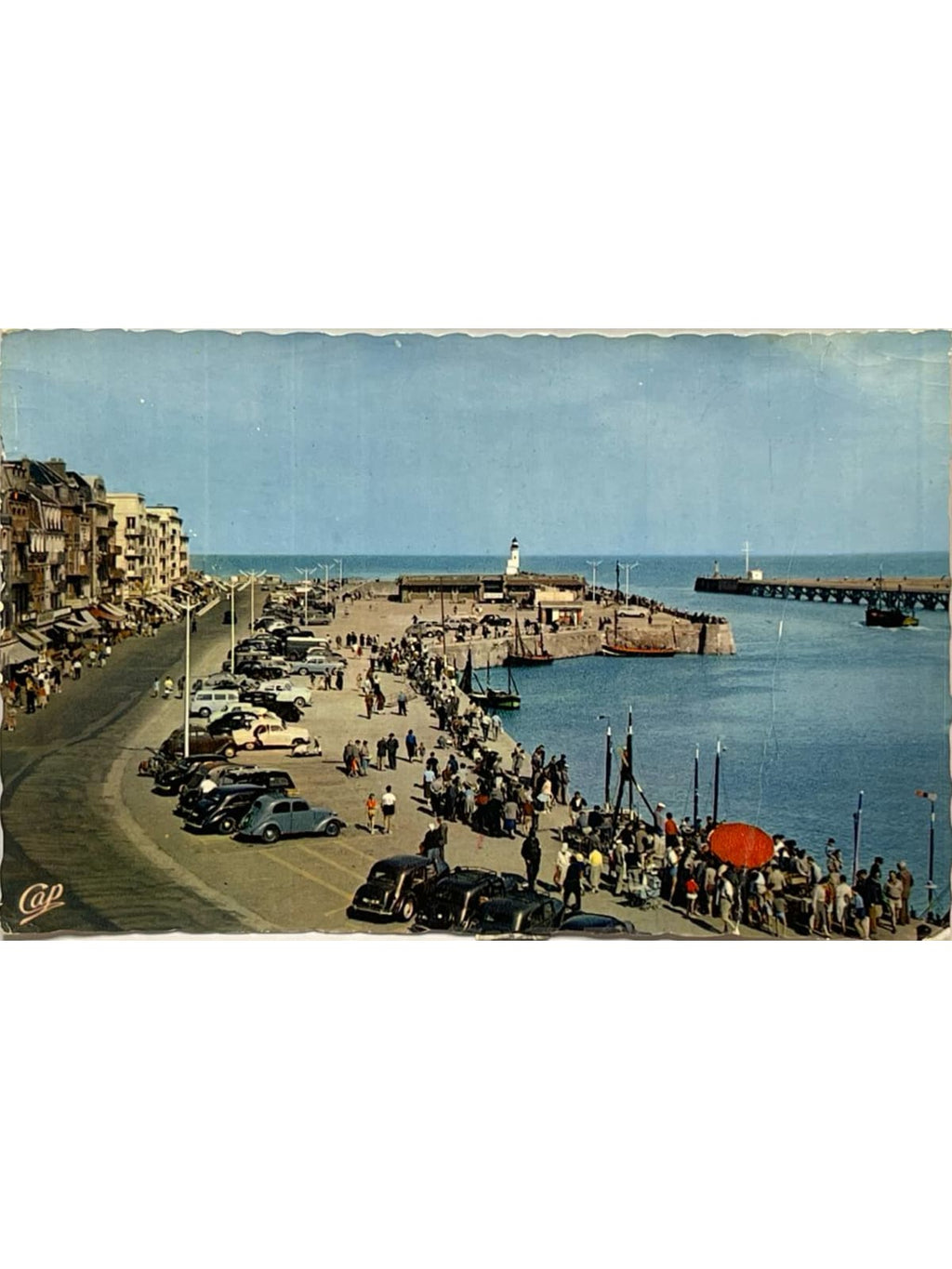 Recto de la carte postale