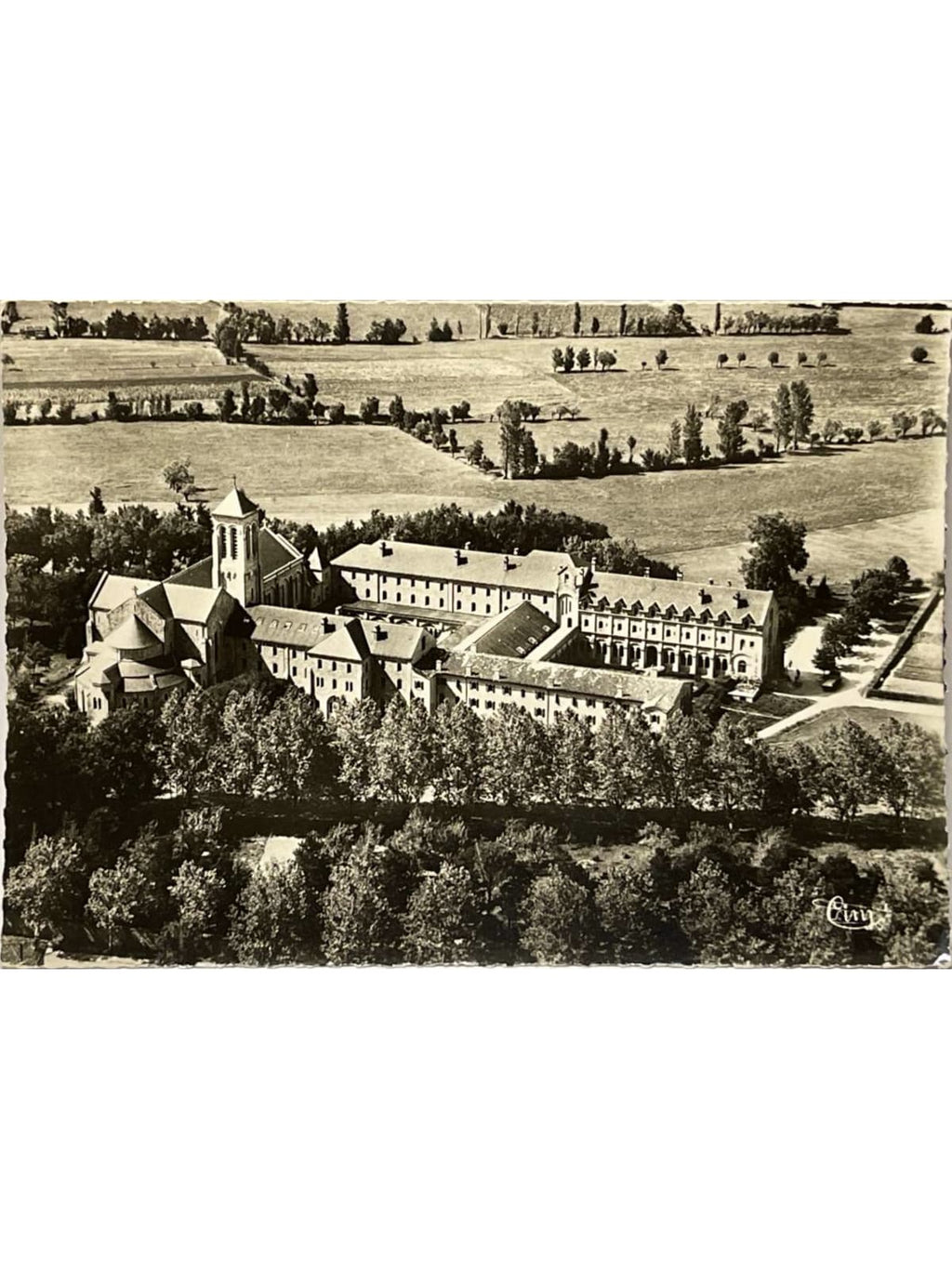 Recto de la carte postale