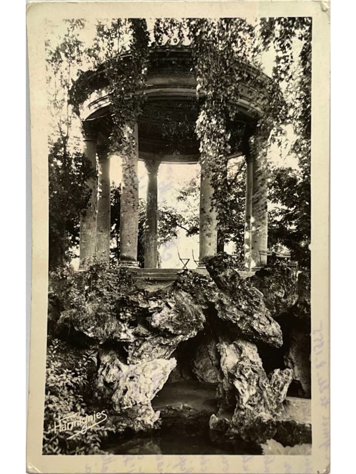 Recto de la carte postale