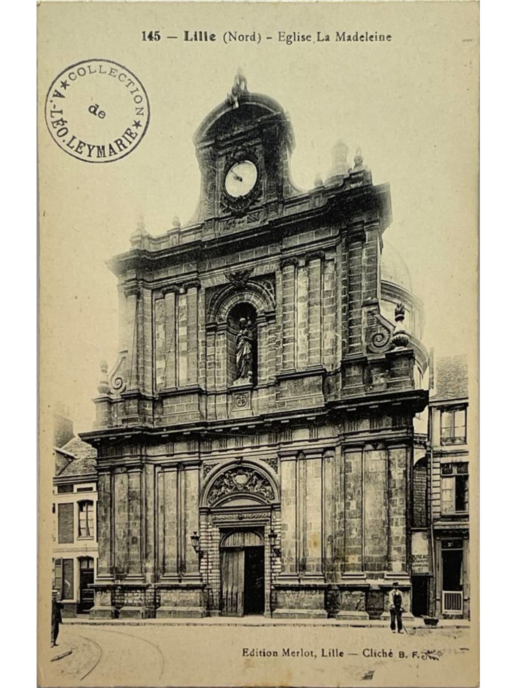 Recto de la carte postale