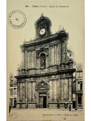Lille – Église de la Madeleine – Édition Merlot – CPA n° 145