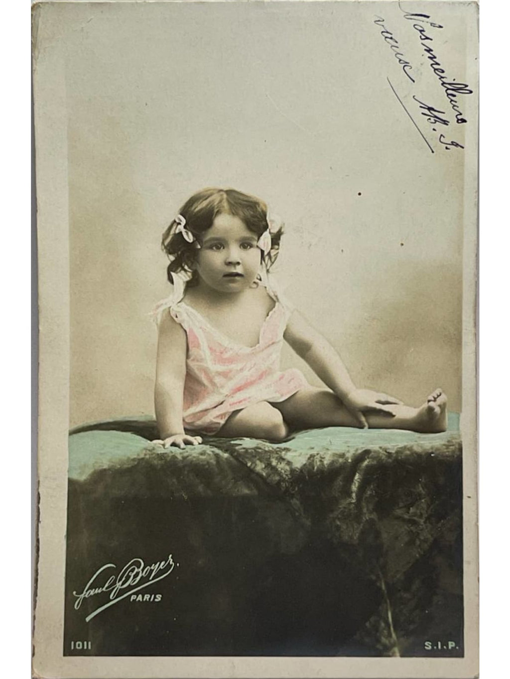 Recto de la carte postale