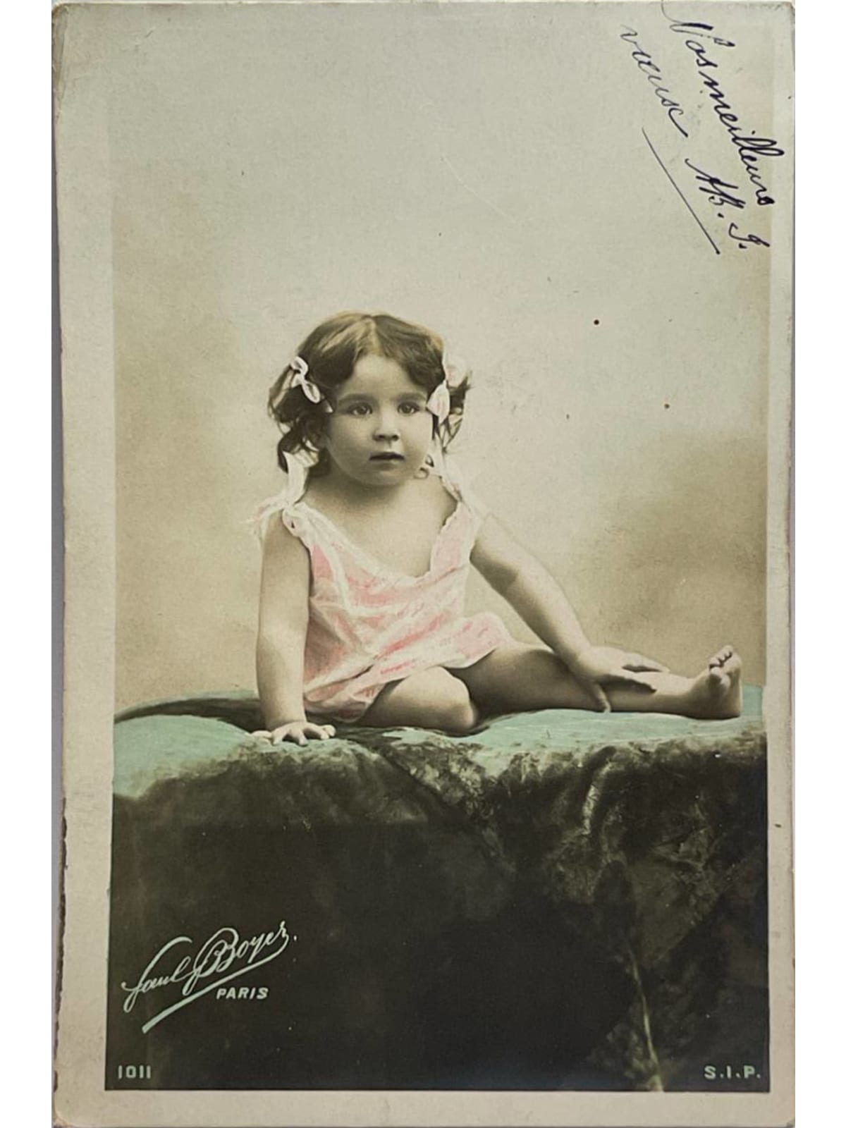Recto de la carte postale
