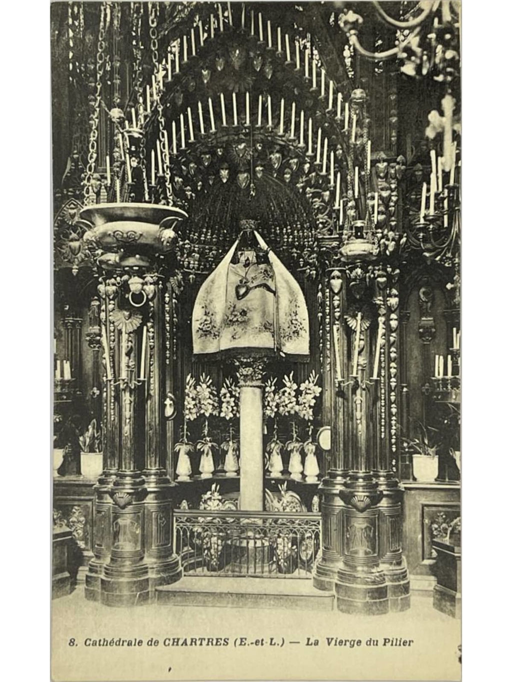Recto de la carte postale