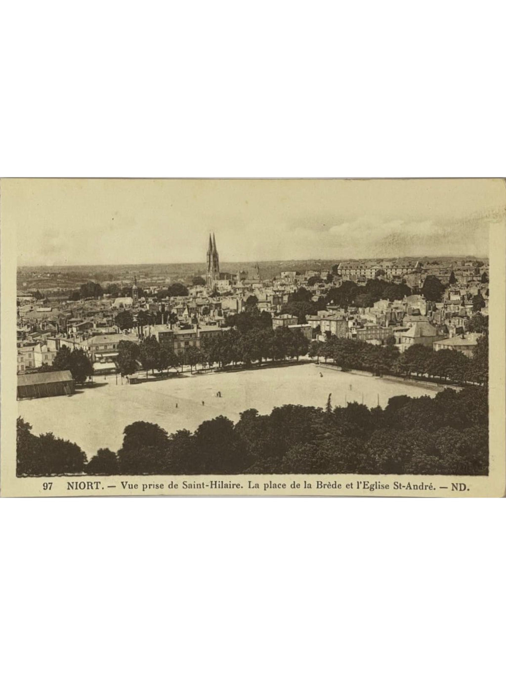 Recto de la carte postale