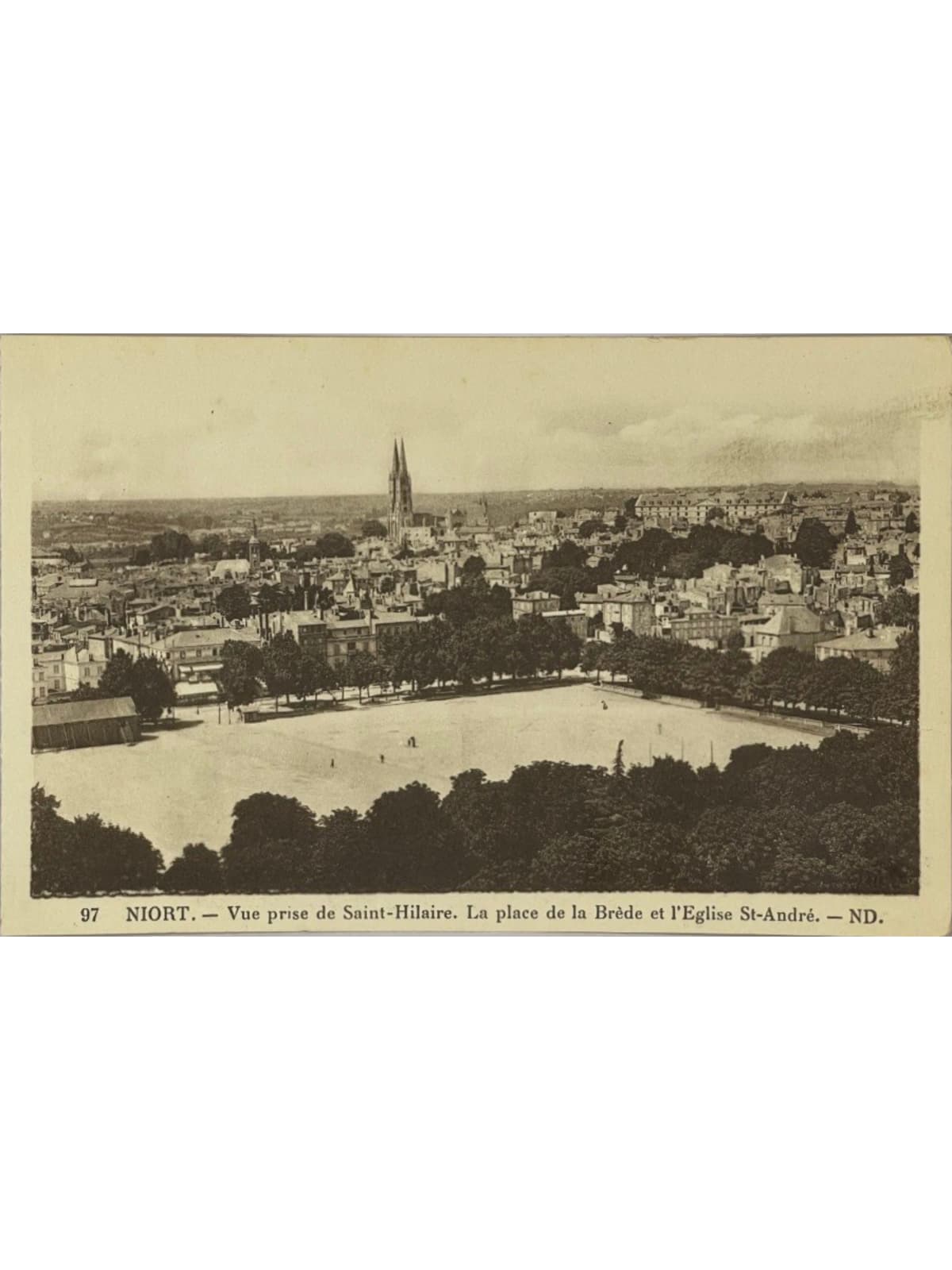 Recto de la carte postale