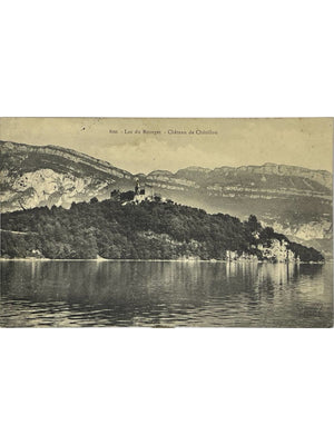 Chindrieux – Lac du Bourget et château de Châtillon – CPA 1907