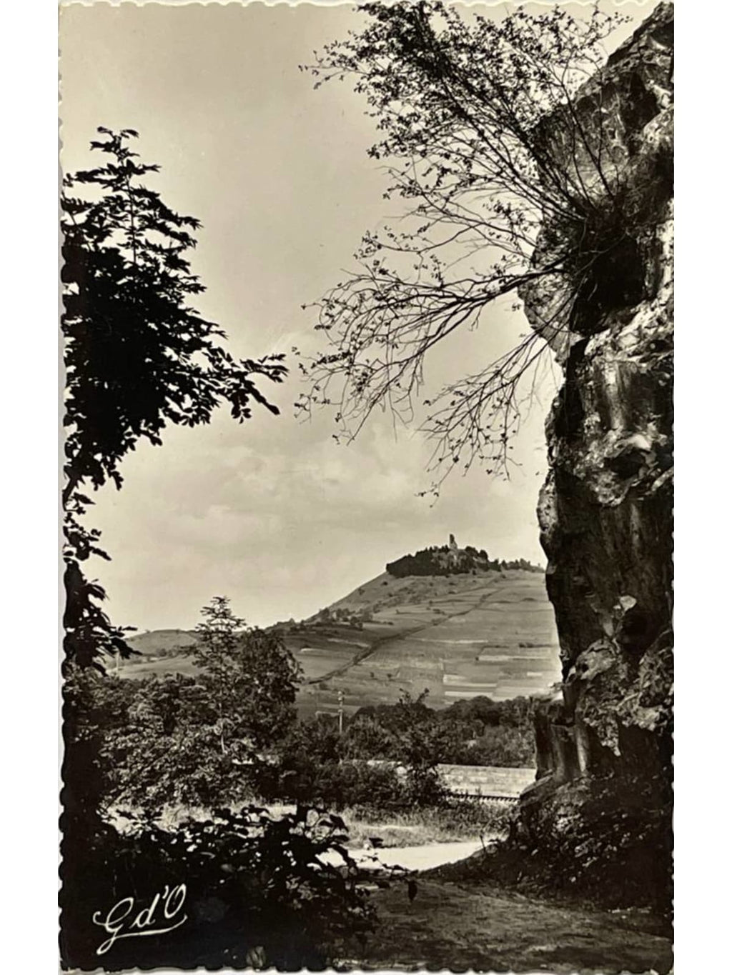 Recto de la carte postale