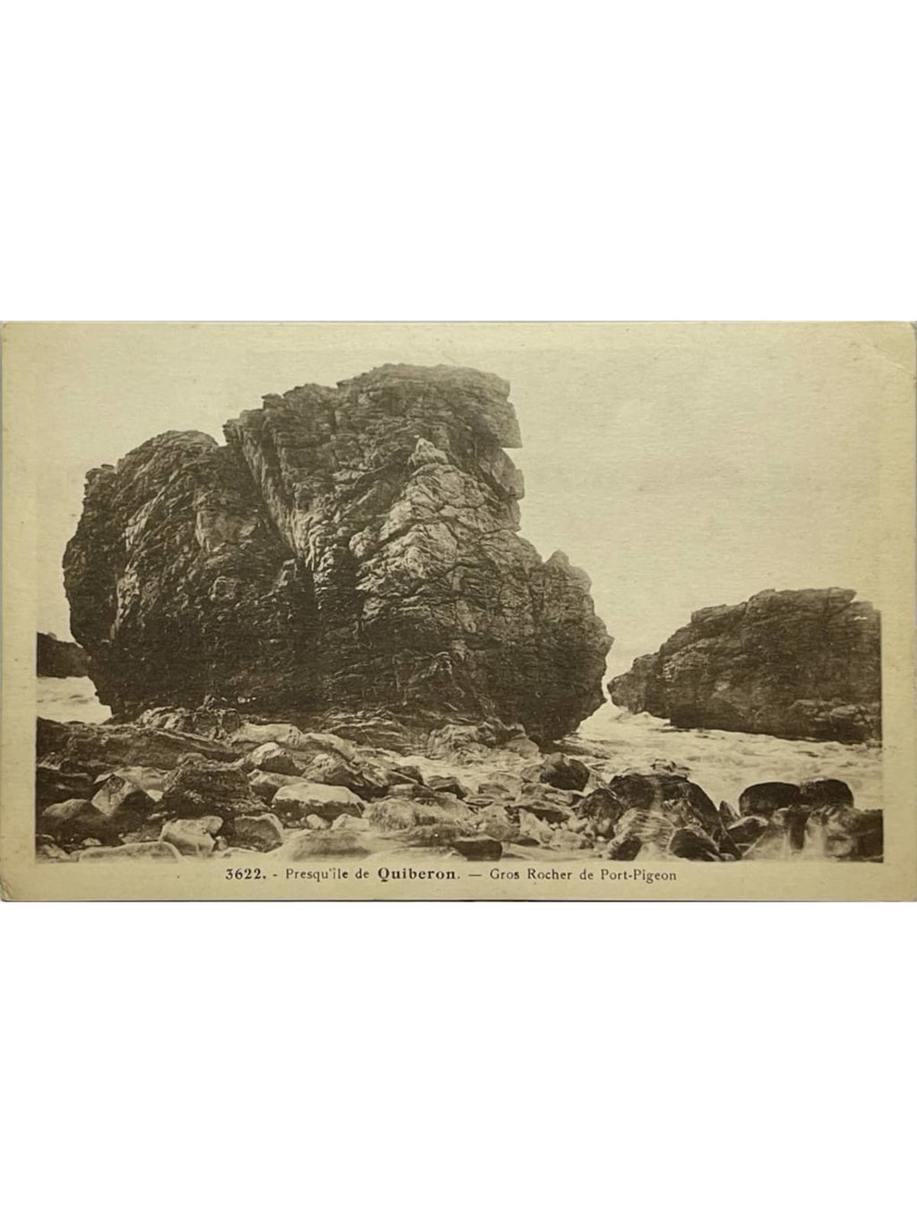 Recto de la carte postale