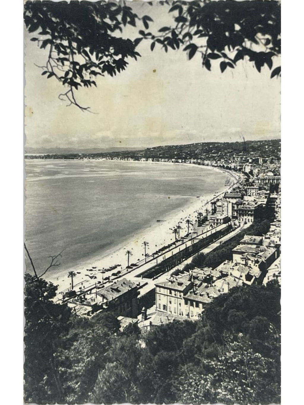 Recto de la carte postale