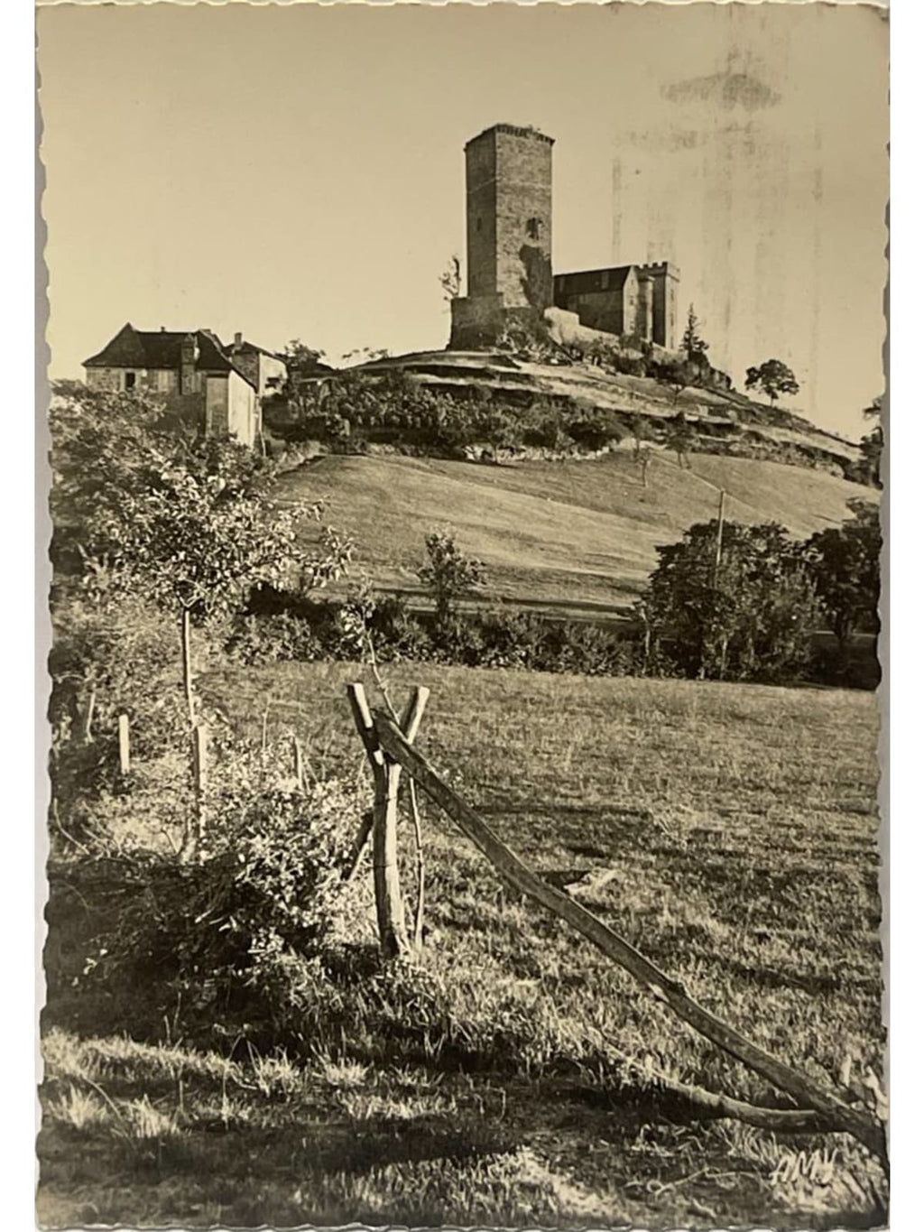 Recto de la carte postale