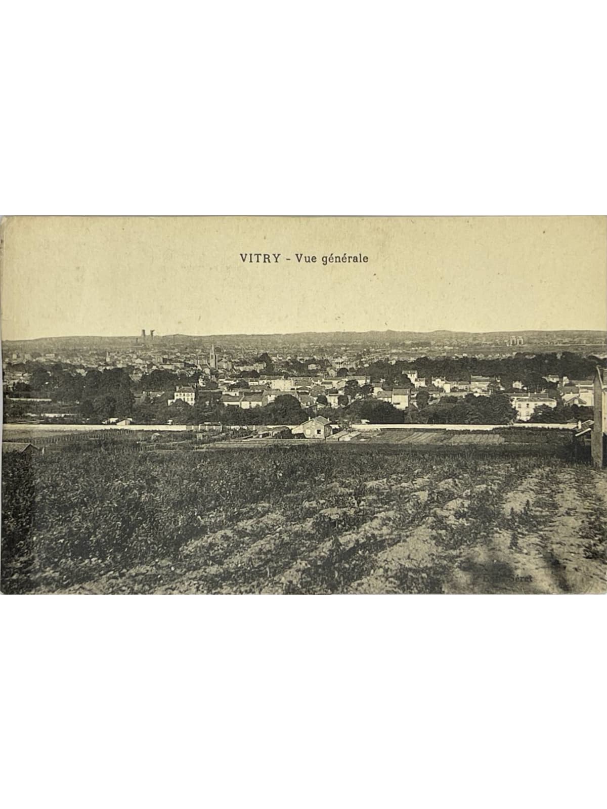Recto de la carte postale