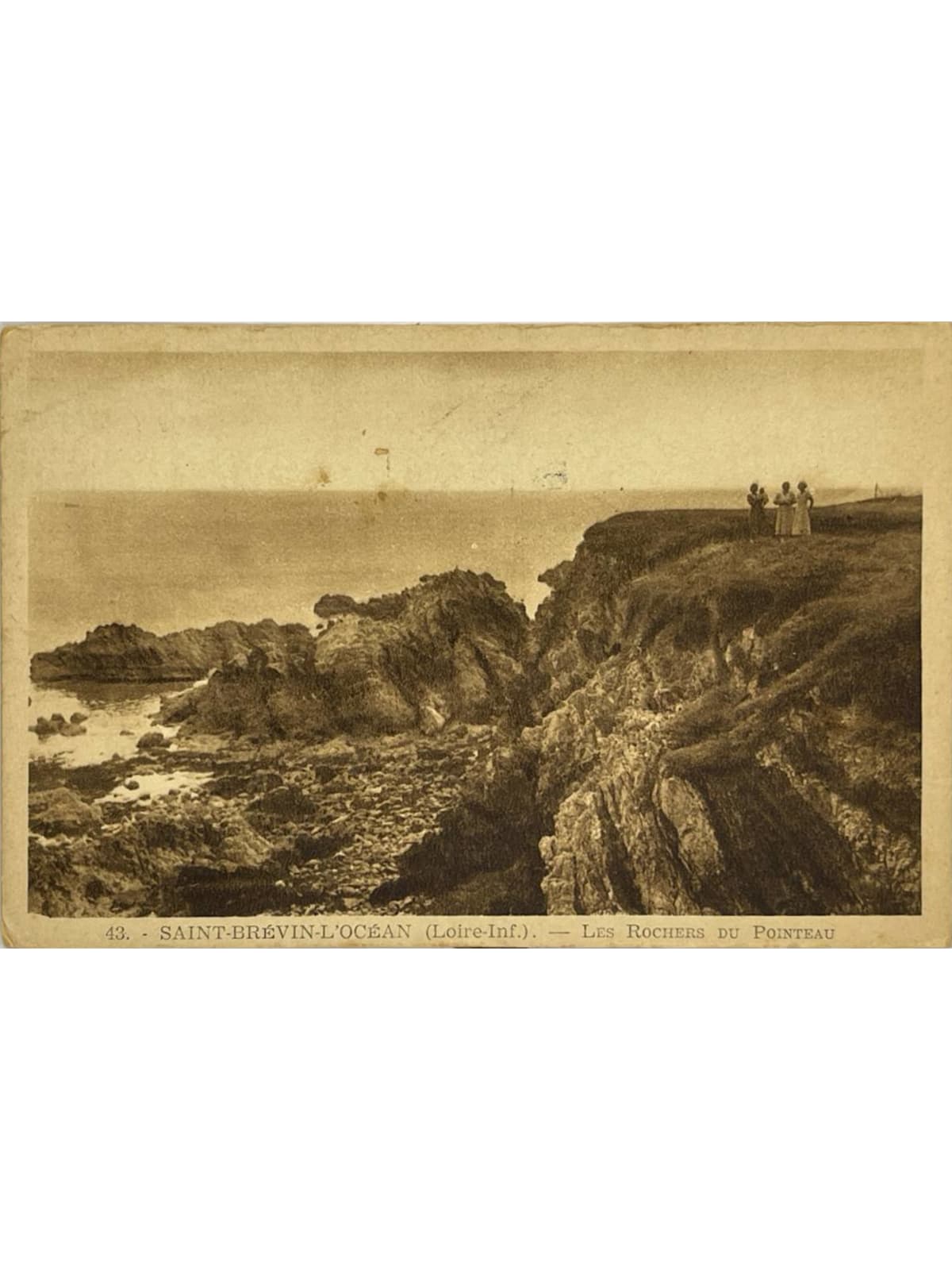Recto de la carte postale