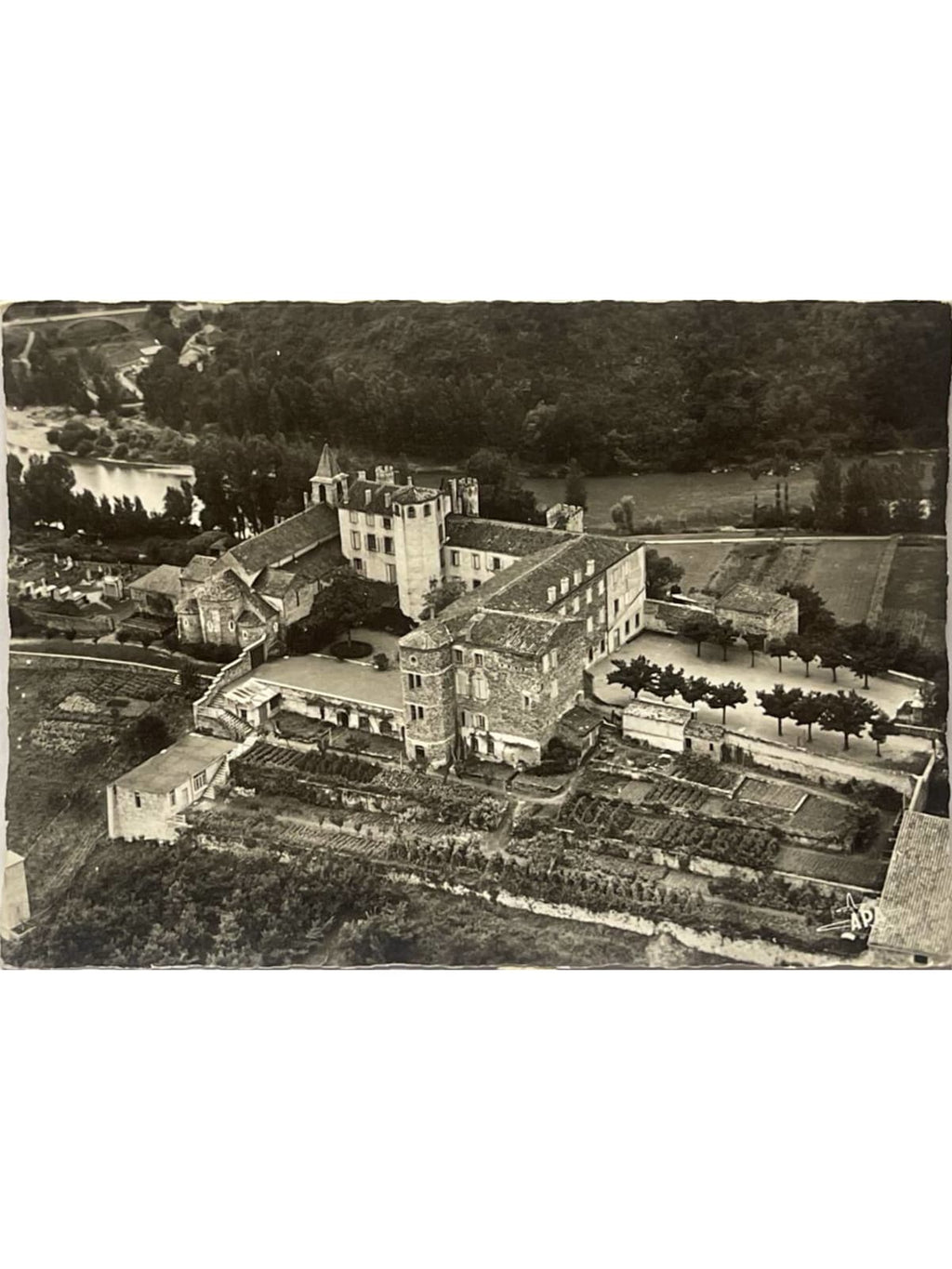 Recto de la carte postale