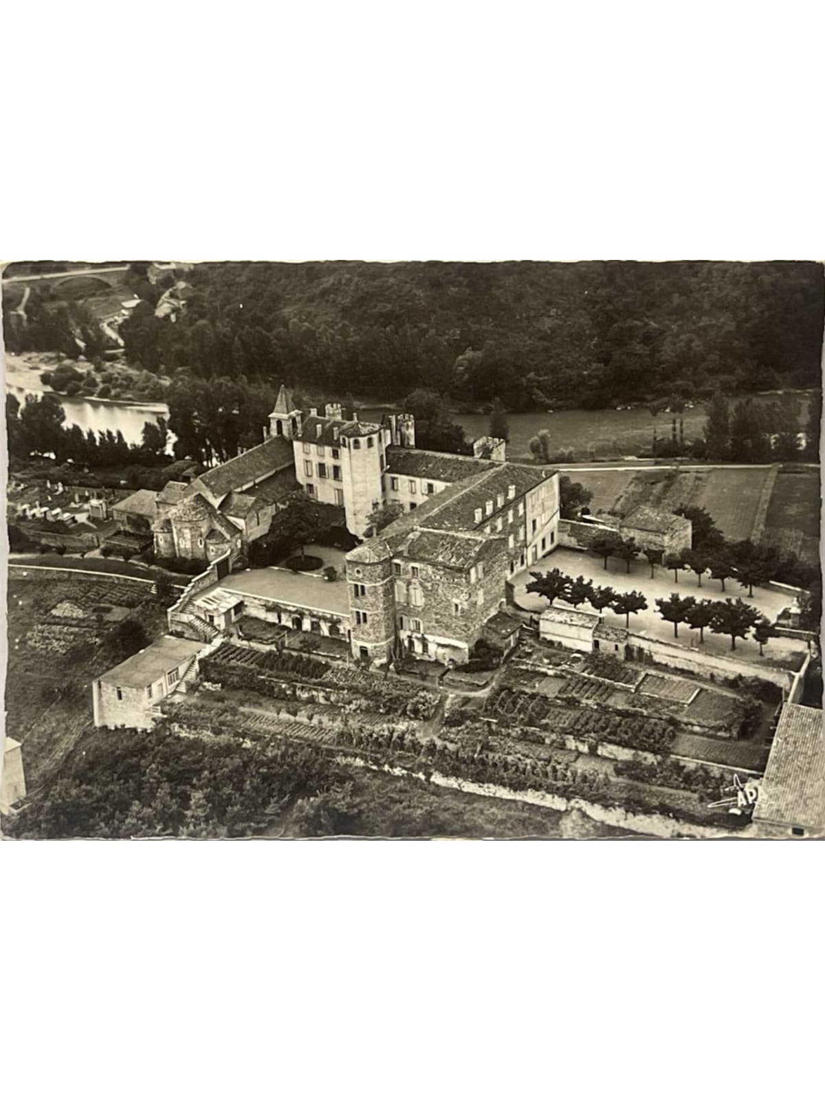 Recto de la carte postale