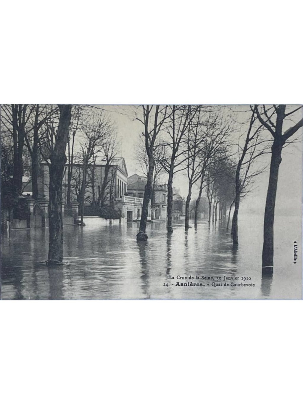 Recto de la carte postale