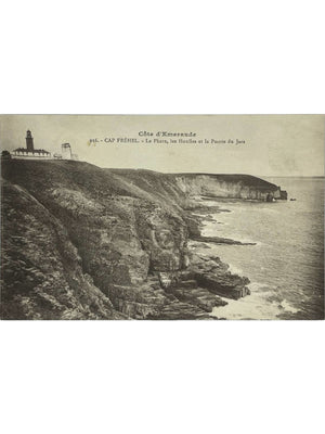 Cap Fréhel – Le phare, les Houles et la pointe du Jars – CPA n° 916