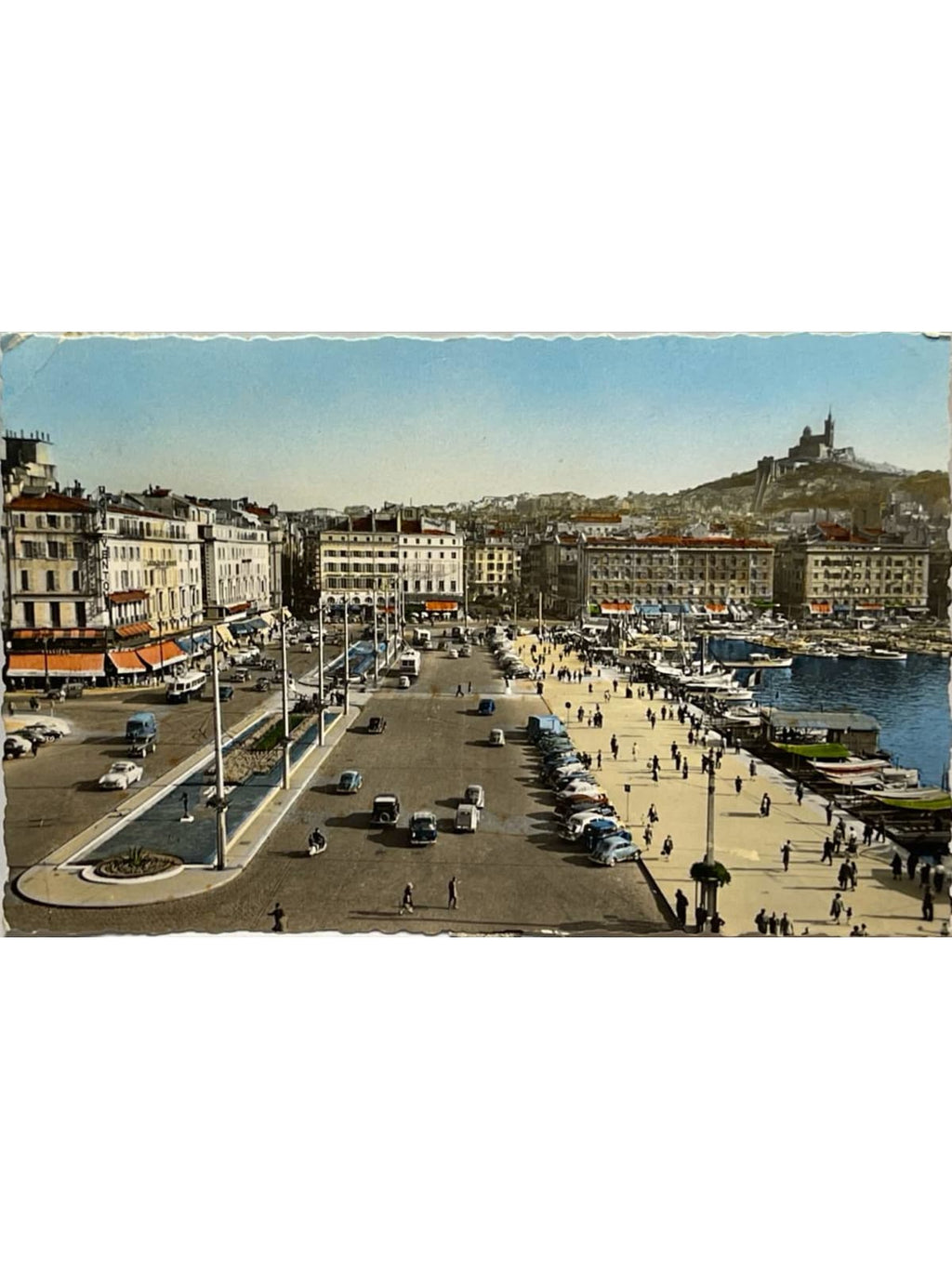 Recto de la carte postale