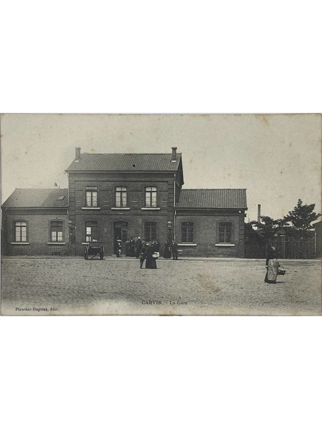 Recto de la carte postale