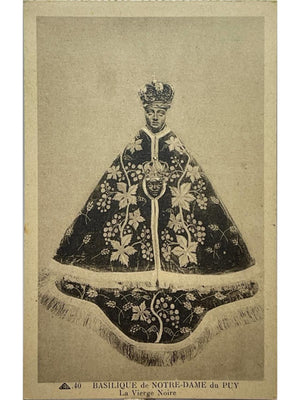 Le Puy-en-Velay – Basilique Notre-Dame du Puy, Vierge Noire – CPA n° 40