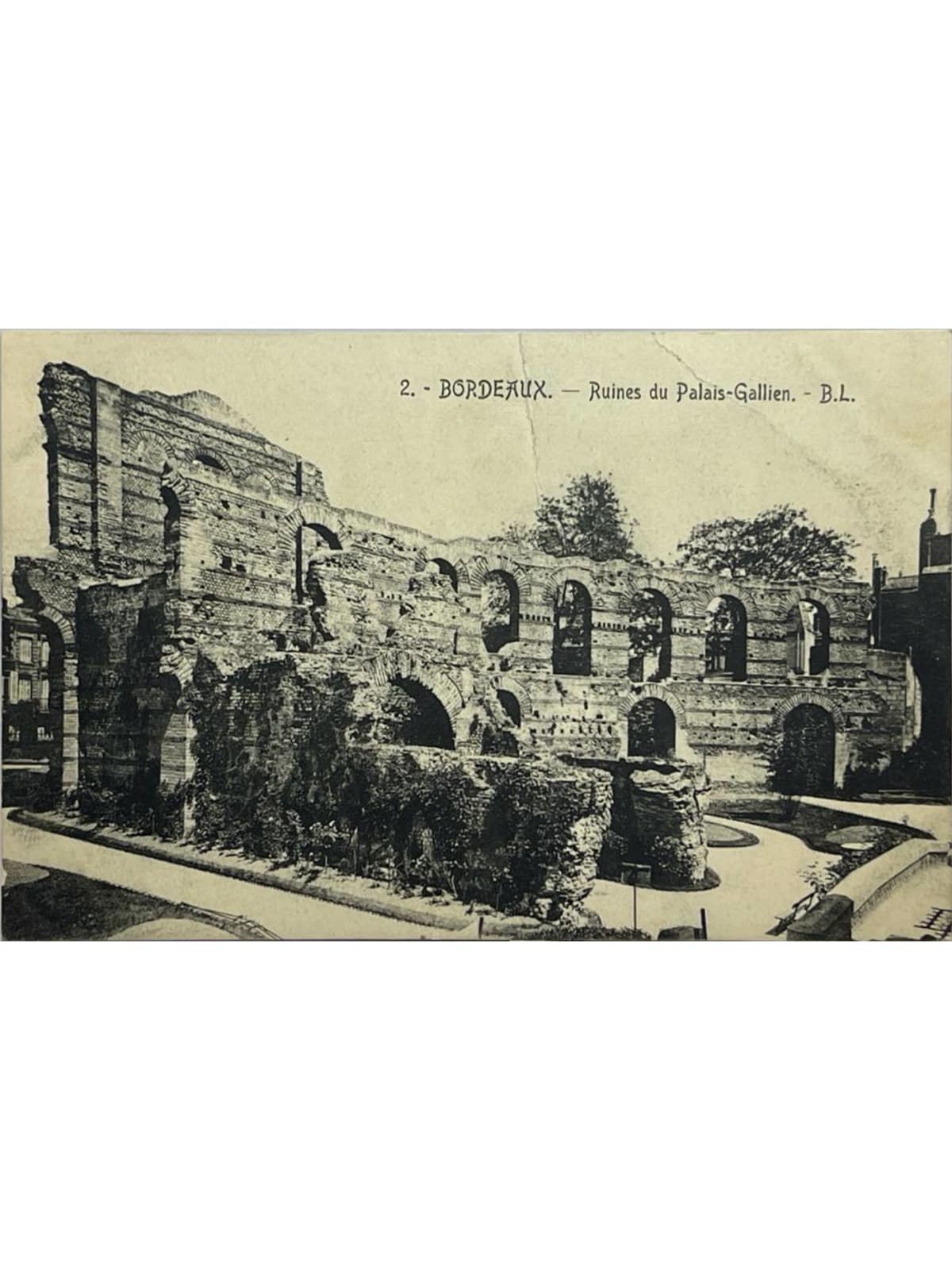 Recto de la carte postale