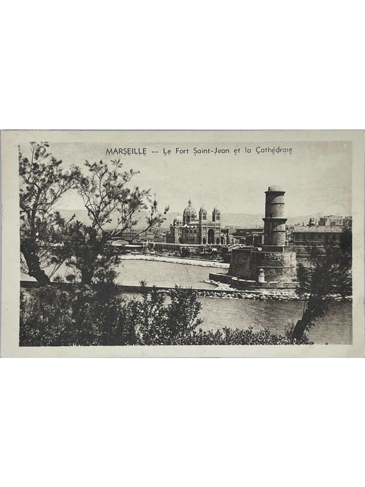 Recto de la carte postale