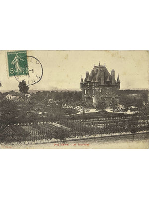 Orly (Seine) – Les Tourelles et leur jardin – CPA ancienne