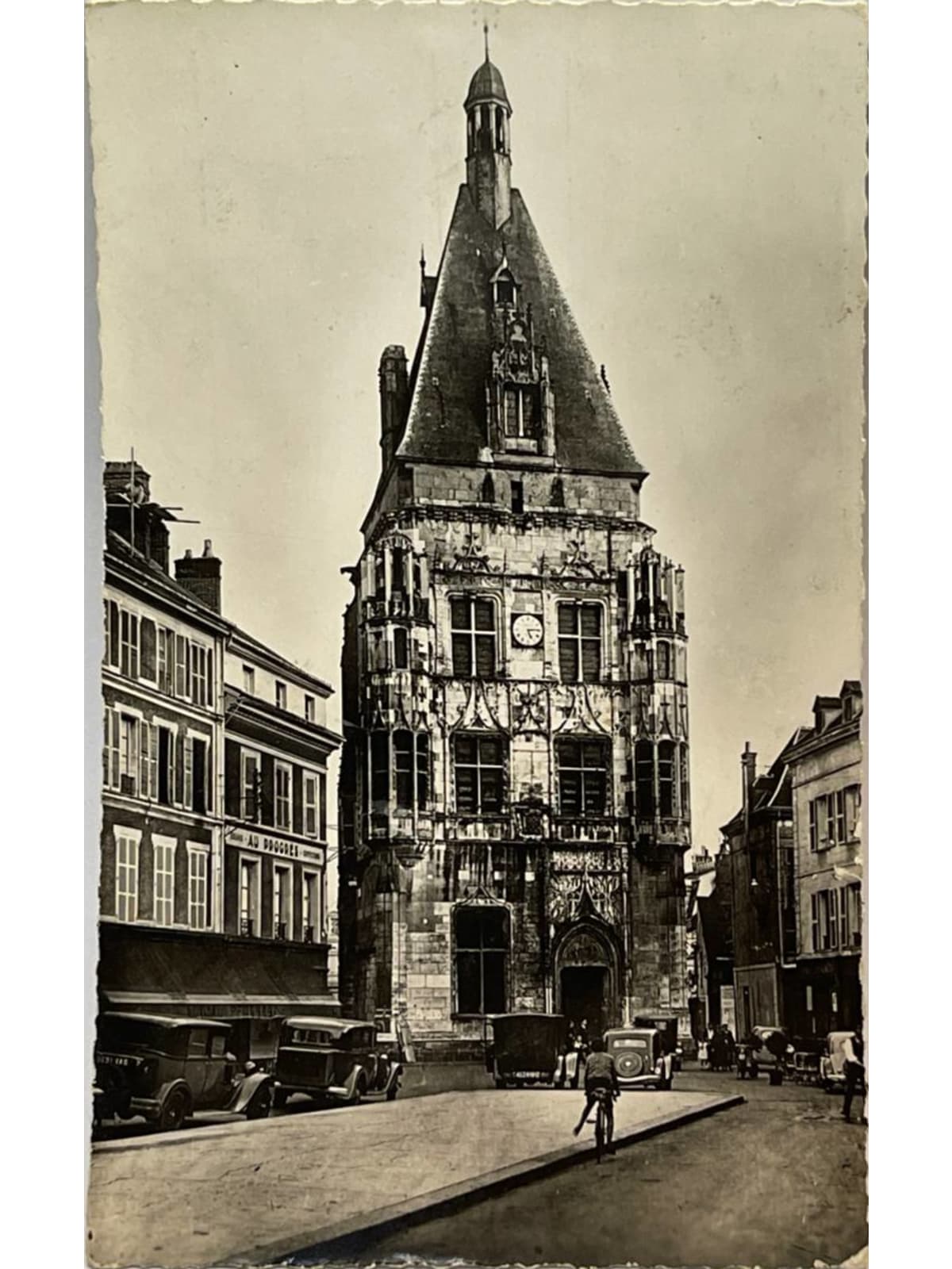Recto de la carte postale