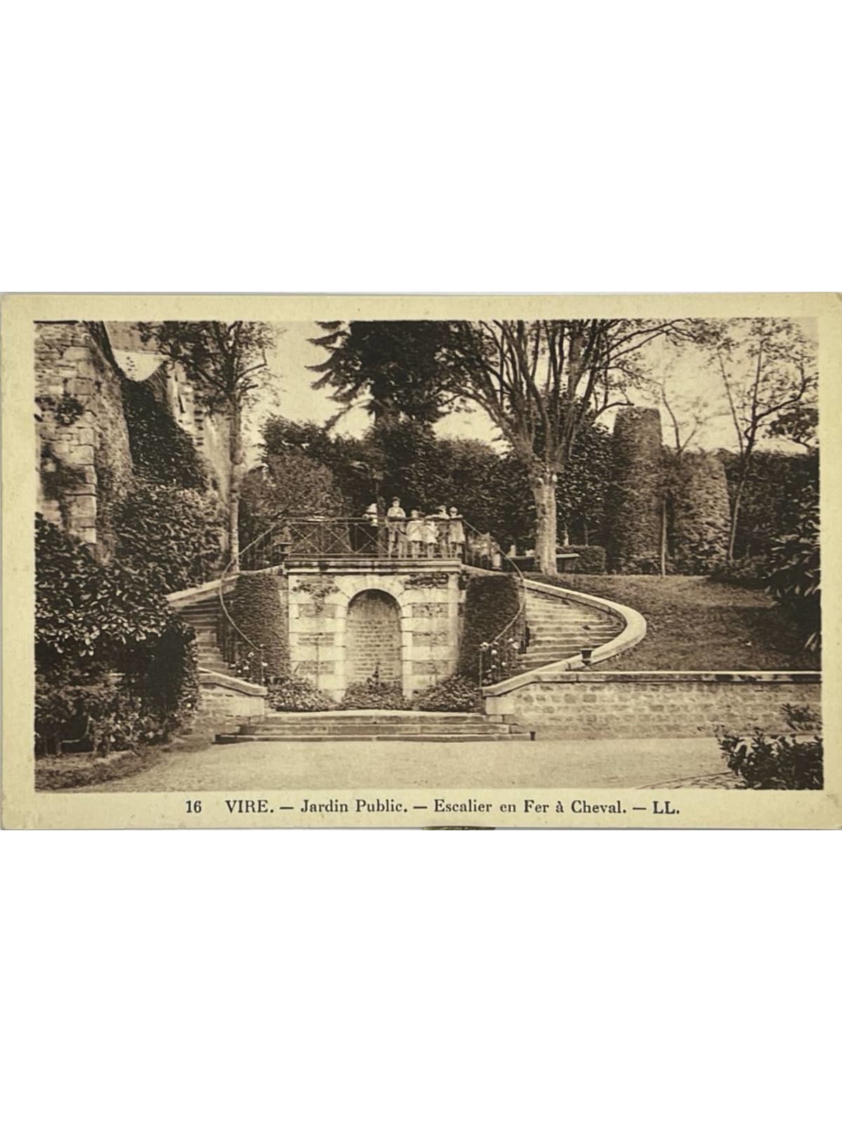 Recto de la carte postale