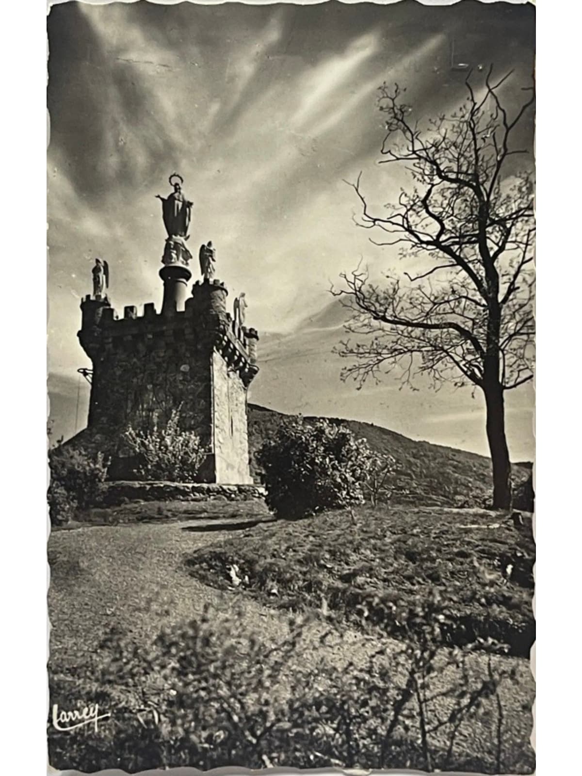 Recto de la carte postale