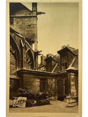 Carte postale – Paris – Église Saint-Étienne-du-Mont et ancien cimetière – Yvon n°13
