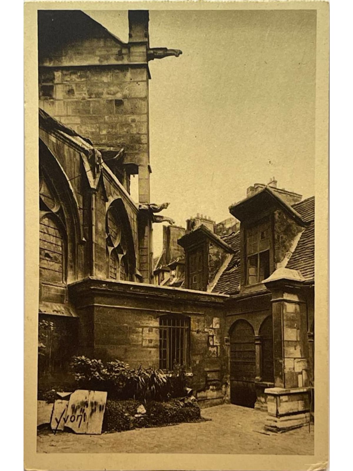 Recto de la carte postale