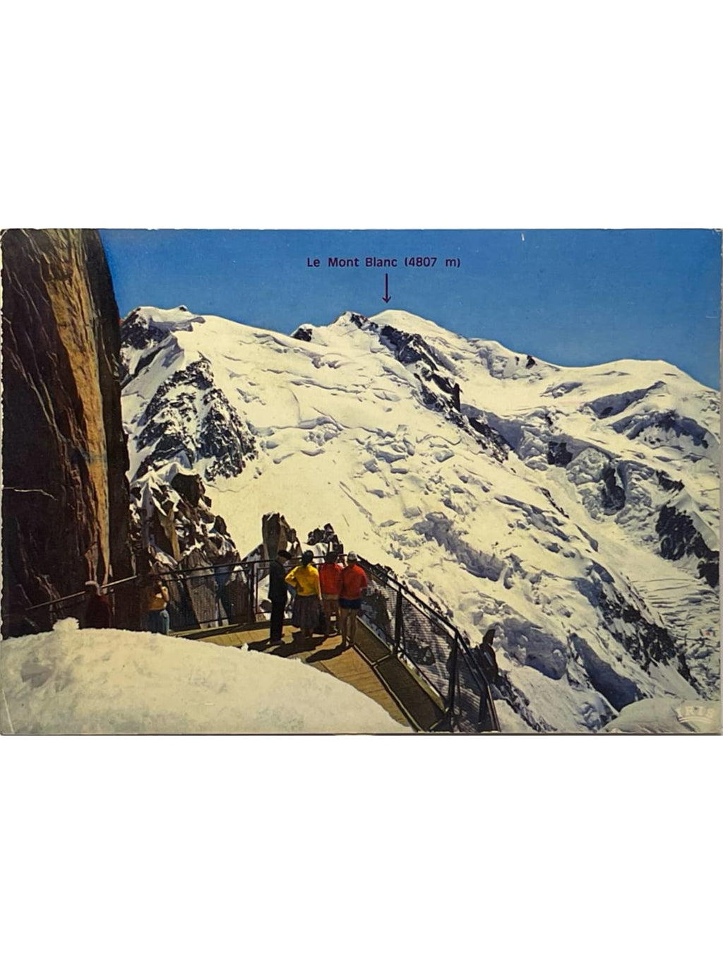 Recto de la carte postale